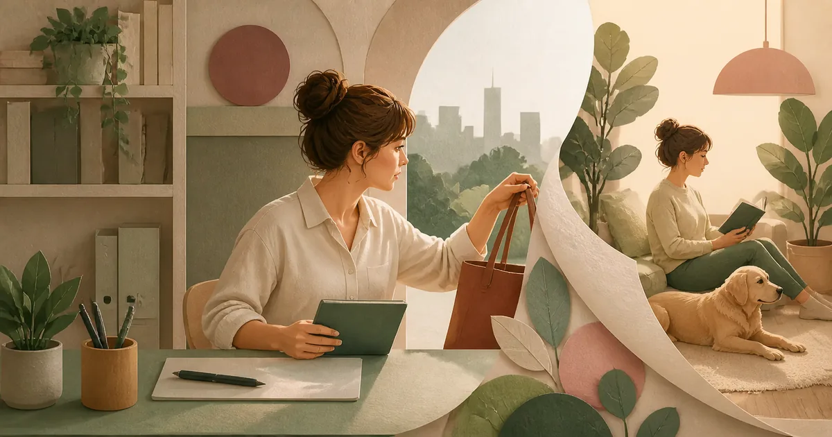Editorial illustration for: Work-Life Balance 2026: Practical Strategies That Actually Work